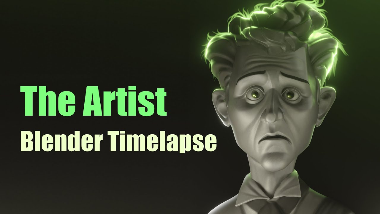 The Artist: Blender Sculpting Timelapse