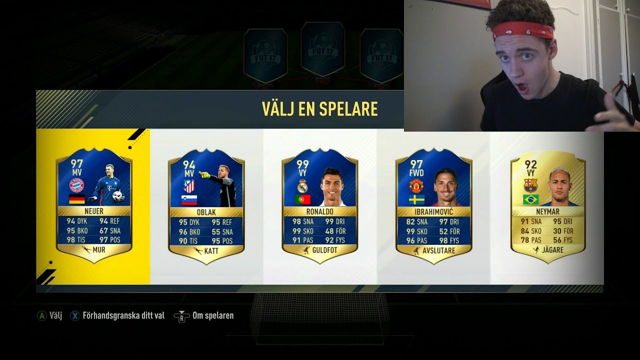 197 FUT DRAFT??? &bull; 194 RATED FUT DRAFT CHALLENGE &bull; FIFA 17 SVENSKA