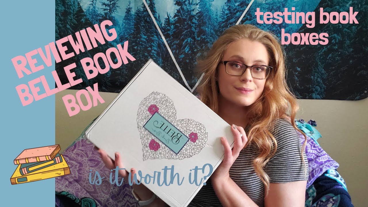 Belle Book Box Unboxing and Honest Review // Subscribtion Book Box is It Worth It?