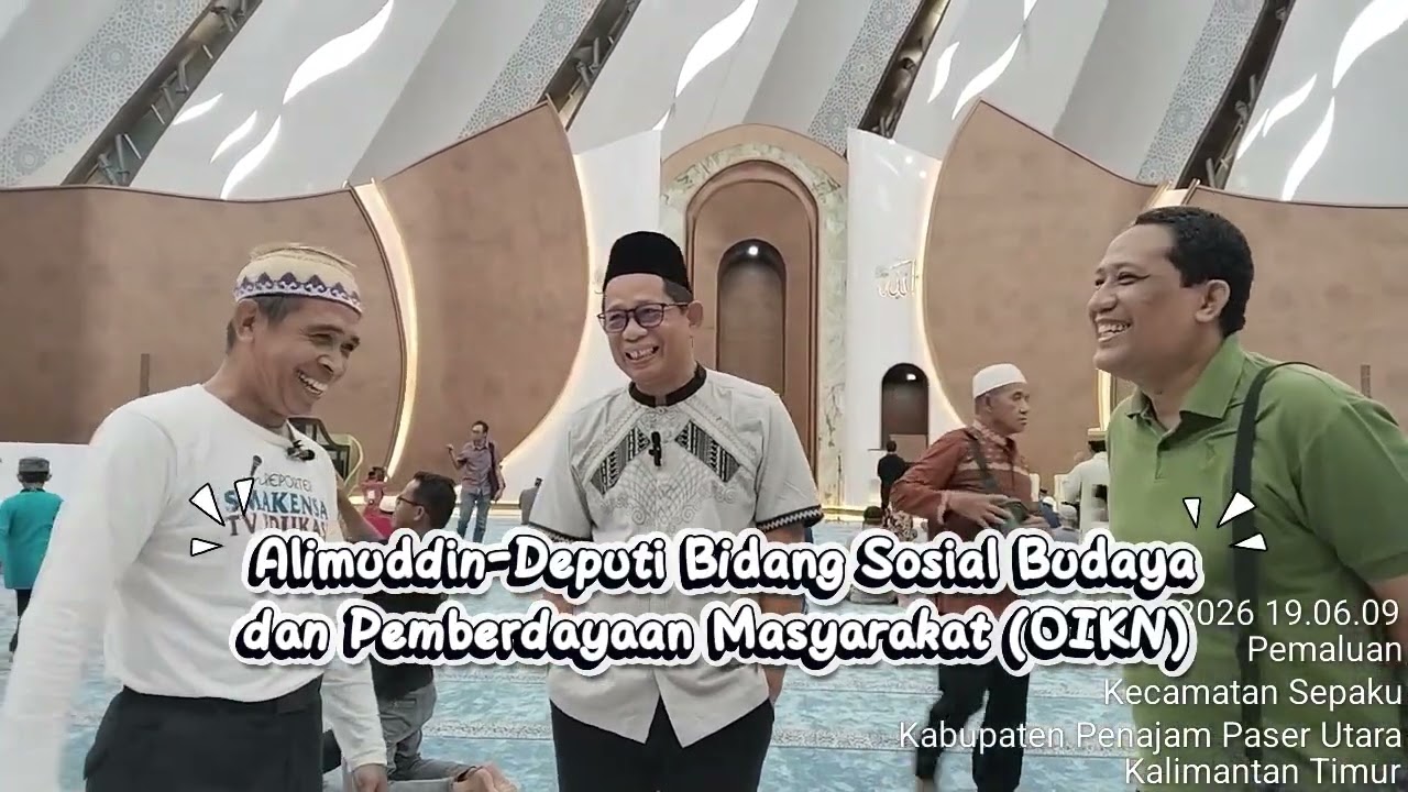 Tarawih Perdana di IKN Nusantara Pluss Wawancara Eksklusif dengan Kepala Otorita