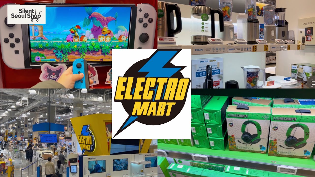 Insane Tech & Toy Heaven in Seoul! ⚡ Shop With Me at Electromart & Factory Store