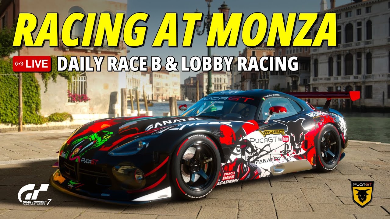 Racing at Monza - GT7 Livestream (Daily Race B)