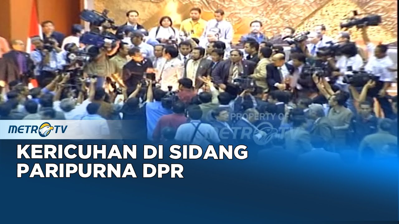 Sidang Paripurna DPR Ricuh Dok. 2005