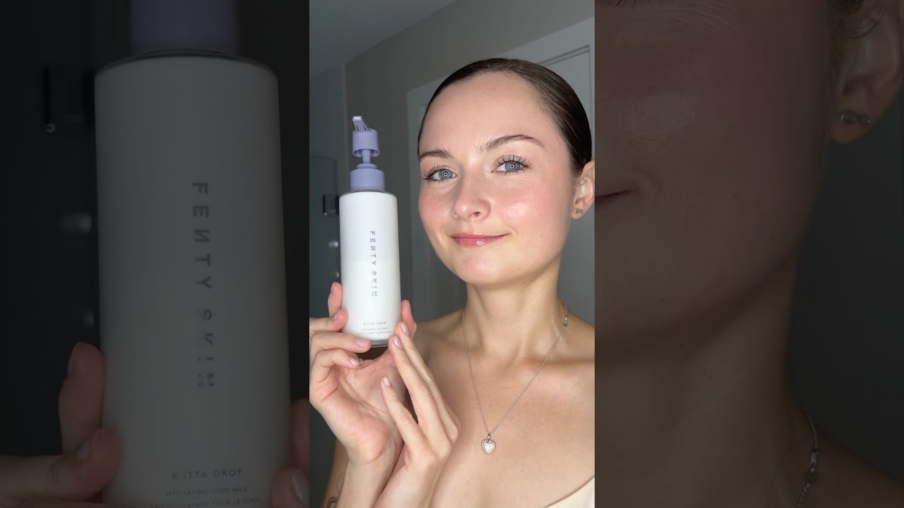 Честный обзор увлажняющего молочка для тела Fenty Skin Butta Drop ✨. #fentyskin #уходзателом #шорты