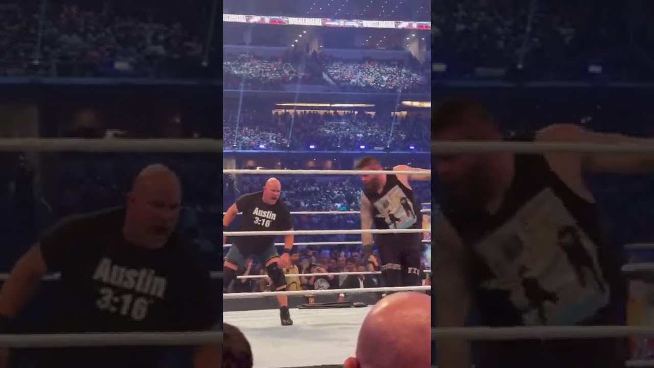 Steve Austin Vs Kevin Owens Wrestlemania 38 #wrestlemania38