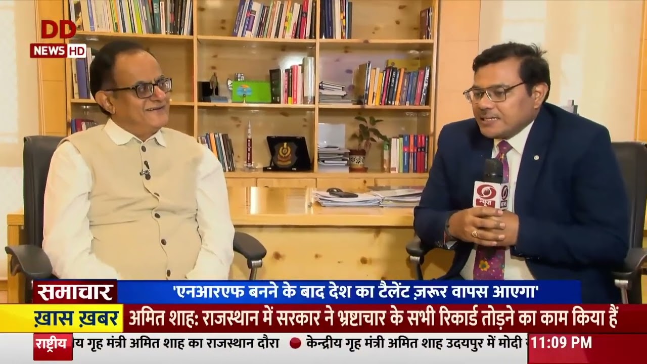 Principal Scientific Adviser Prof Ajay Kumar Sood speaks exclusively to DD India on NRF bill 2023