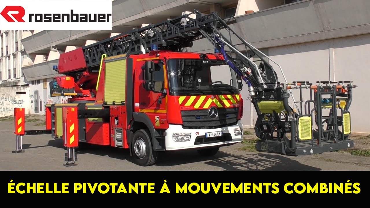 Je test l'Echelle Pivotante de chez Rosenbauer