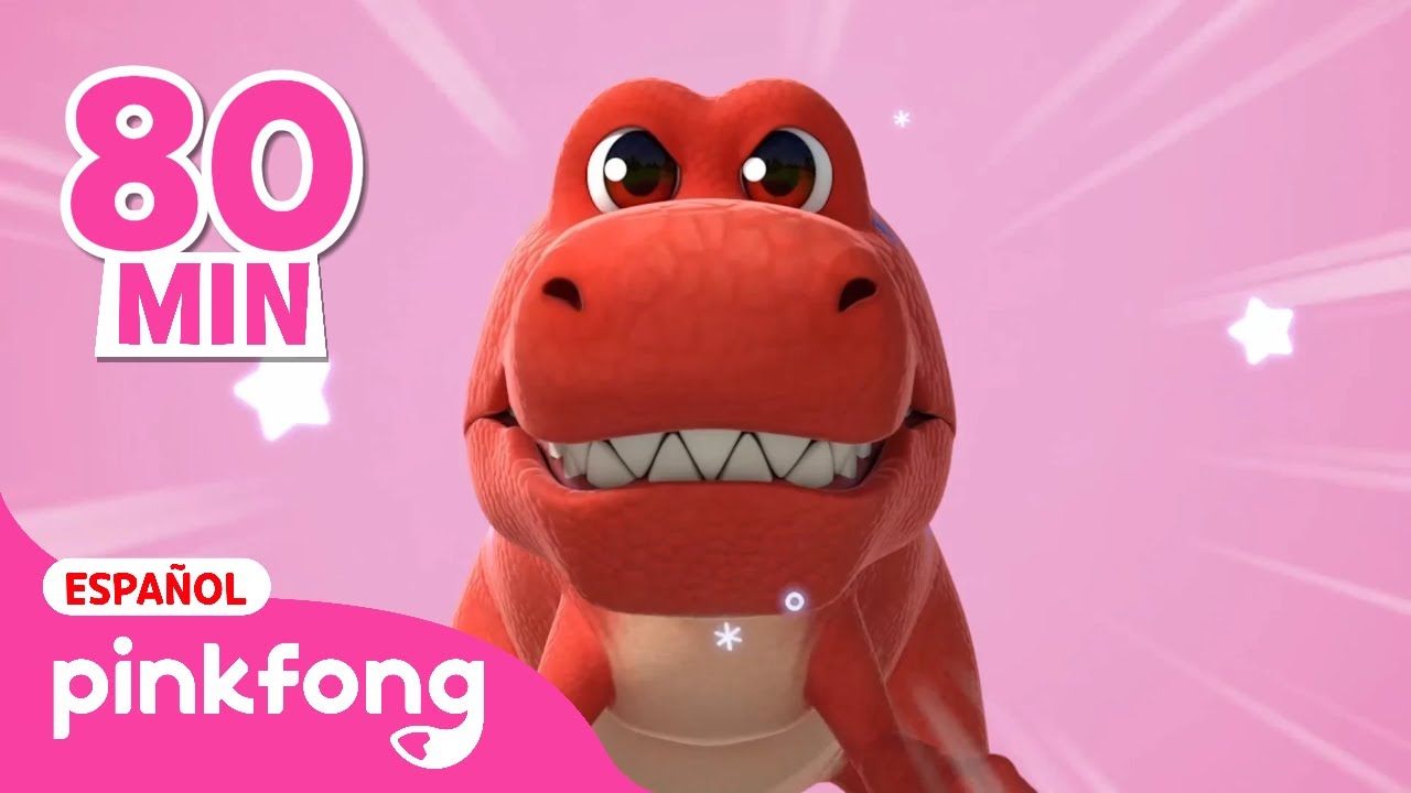 TODO🌟Soy Tiranosaurio Rex｜Todos los Episodios de Pinkfong Escuela de Dinosaurios｜Pinkfong en español