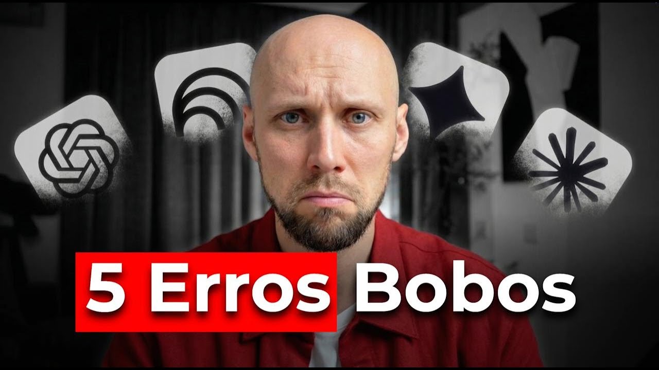 5 Erros Bobos com IA que Até Usuários Avançados Cometem