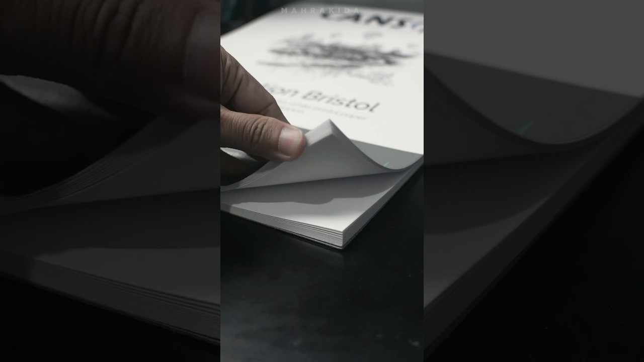 Unboxing Canson Bristol 250gsm Paper  #cansonpaper #drawing