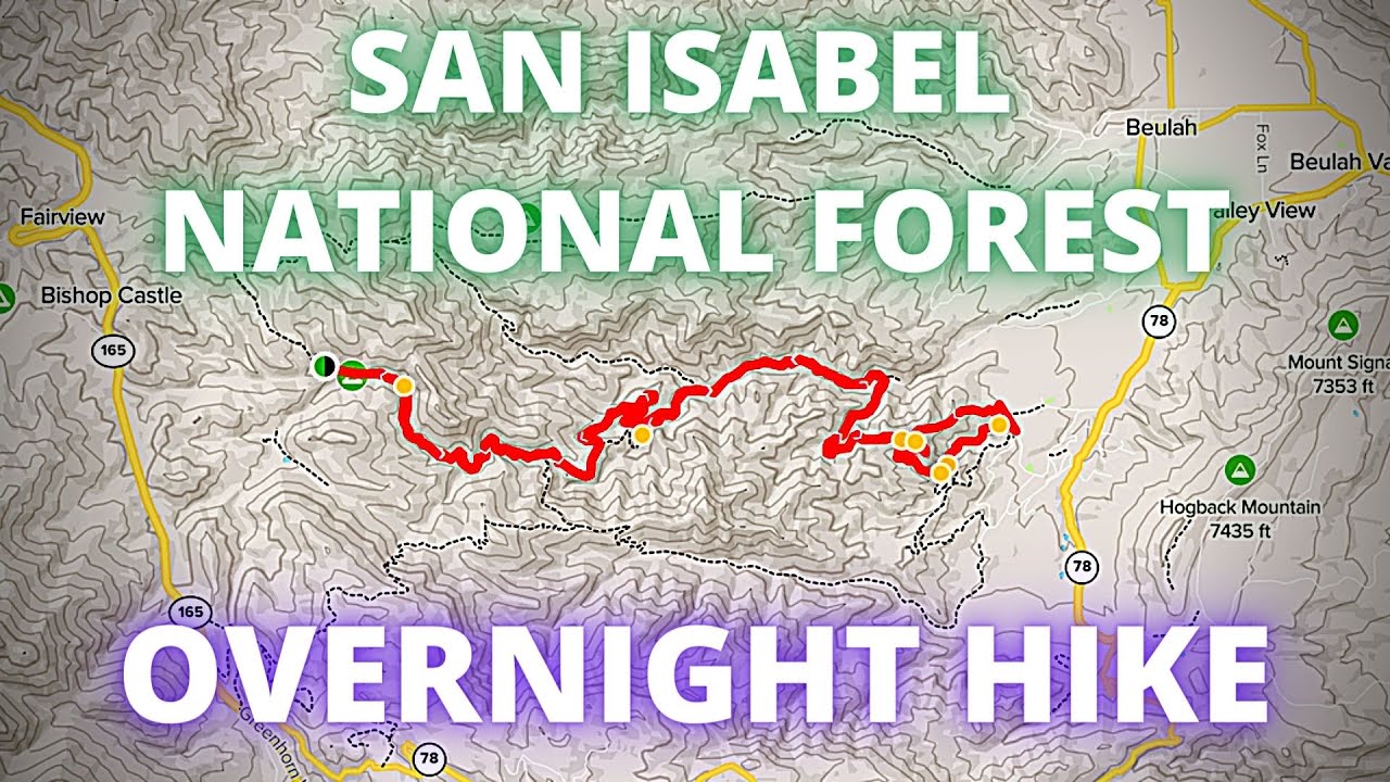 Overnight San Isabel National Forest - Close Call With Mountain Lion