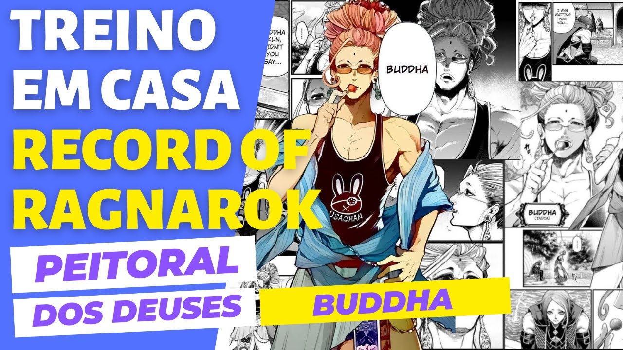 TREINO DE PEITO DOS DEUSES | DESAFIO DO BUDDHA | RECORD OF RAGNAROK | INTERMEDIÁRIOS