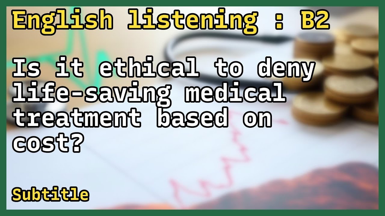 English Listening practice ( B2 ) | Subtitle | Broadcast | Debate #275