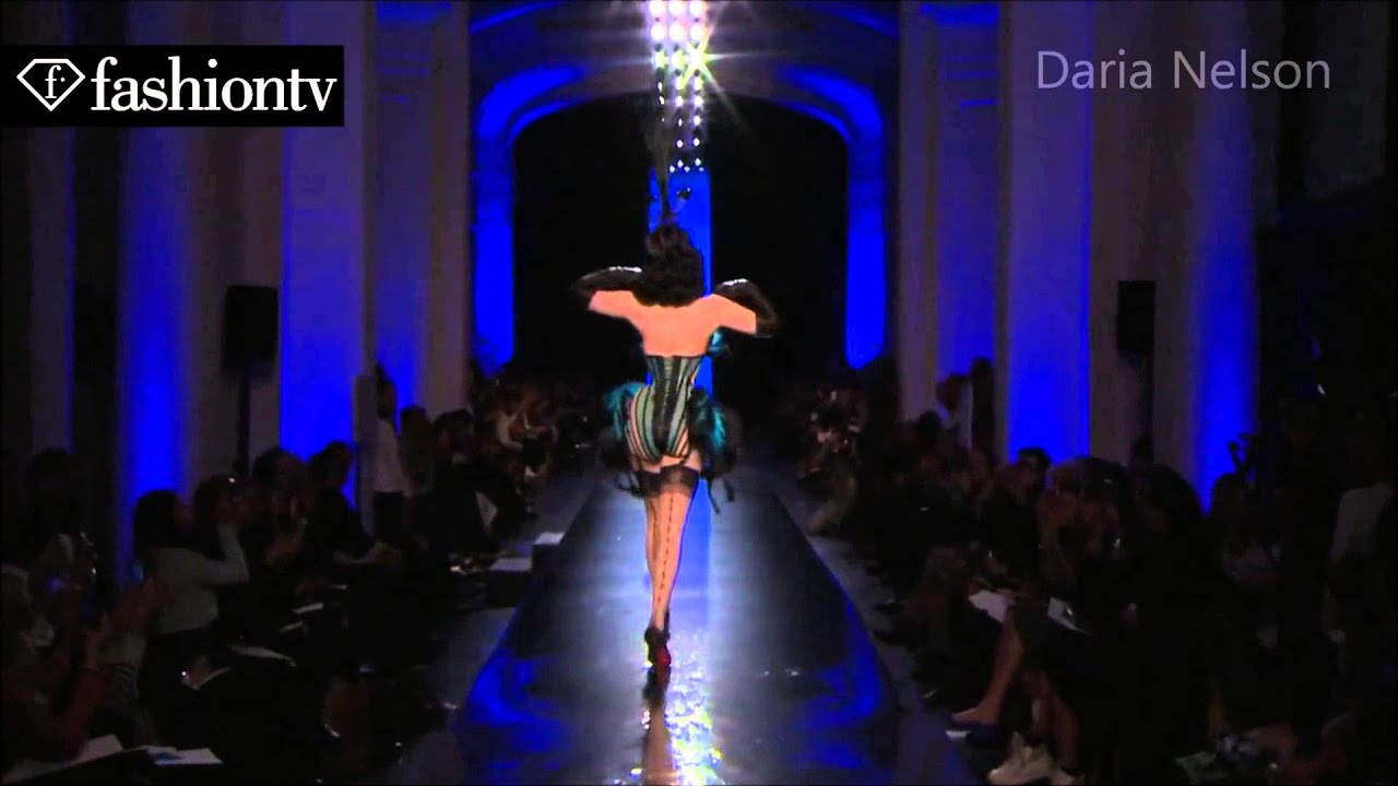 Dita von Teese at Jean Paul Gaultier Spring/Summer 2014