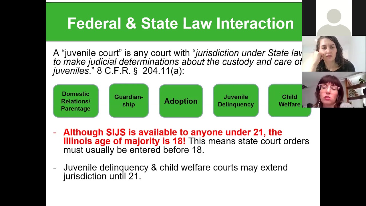 Special Immigrant Juvenile Status: Preparing a Predicate Order. A training for Pro Bono Attorneys.