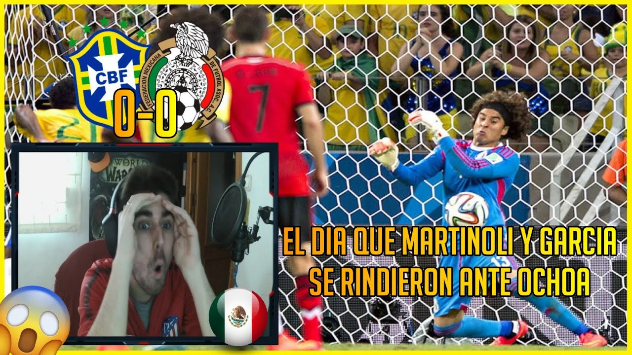 🔥 ESPAÑOL REACCIONA a MÉXICO vs BRASIL MUNDIAL 2014 🏆