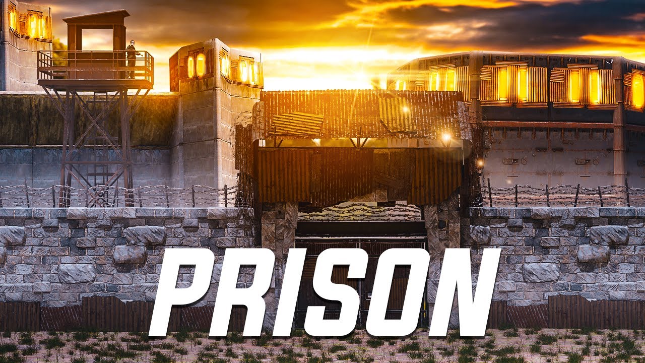 J'AI CREE MON CAMP DE PRISONNIER EN SOLO ! Rust
