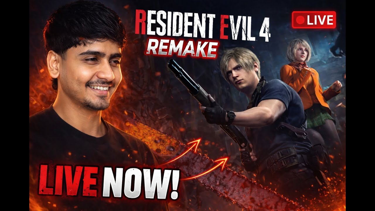 Will I Finish RE4 Remake Tonight? 😱 RE4 Live🔥