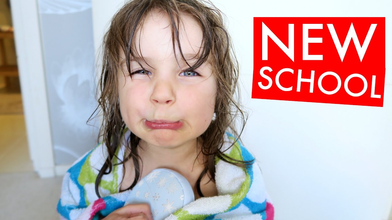 Tears and excitement before first day at school… | Family Fizz