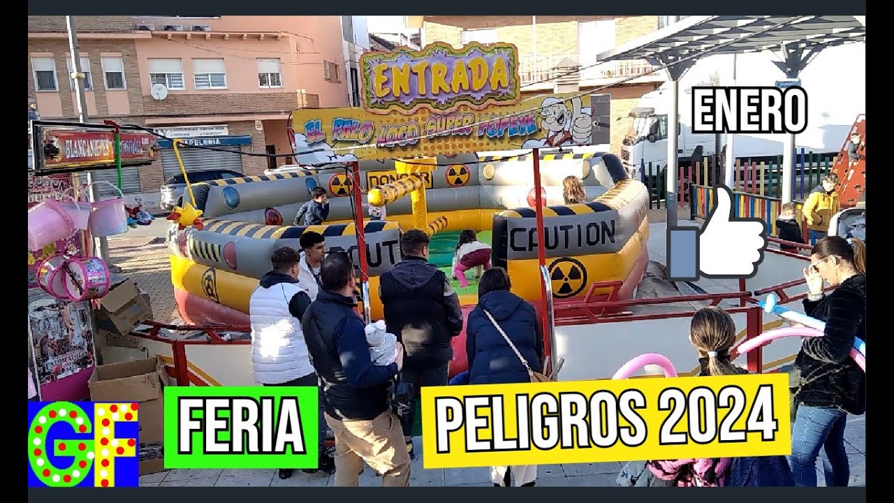 Fiestas de Peligros 2024 Enero (Atracciones).