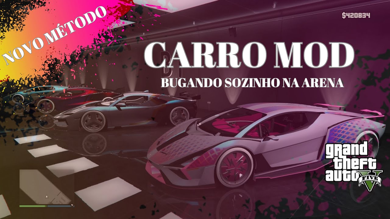 COMO FAZER CARRO MOD no GTA 5 ONLINE (SOZINHO) - BENNY/F1