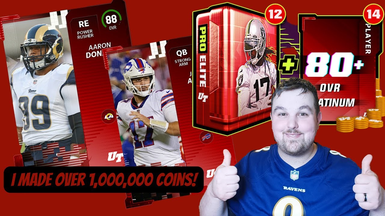 OVER 1,000,000 COINS MADE! MY FIRST 88 CORE ELITE PULL! PRO ELITE PLATINUM BUNDLE IN MADDEN 23!