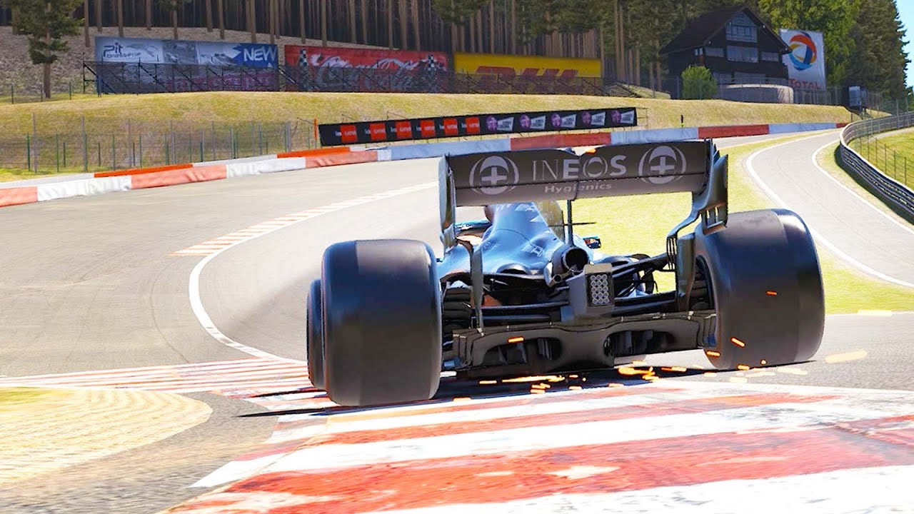 Driving every FORMULA car on iRacing through Eau Rouge
