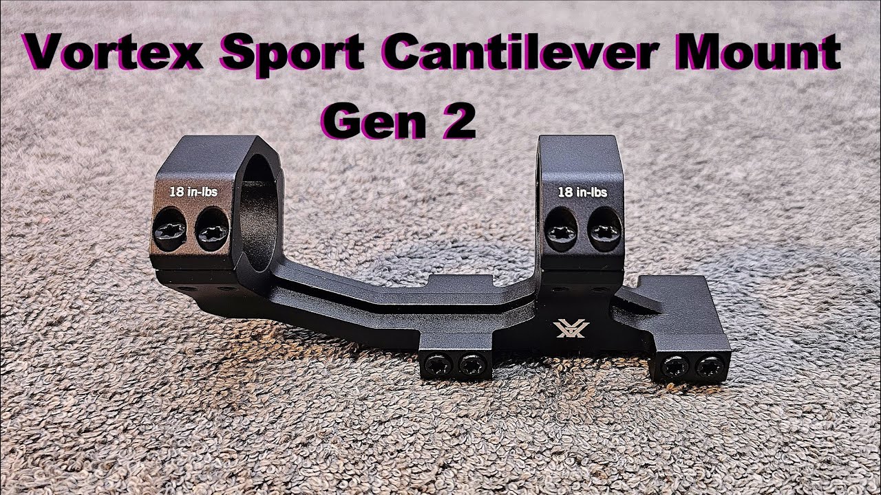 Крепление для оптического прицела Vortex Sport Cantilever Scope Mount Gen. 2 — новое и улучшенное...