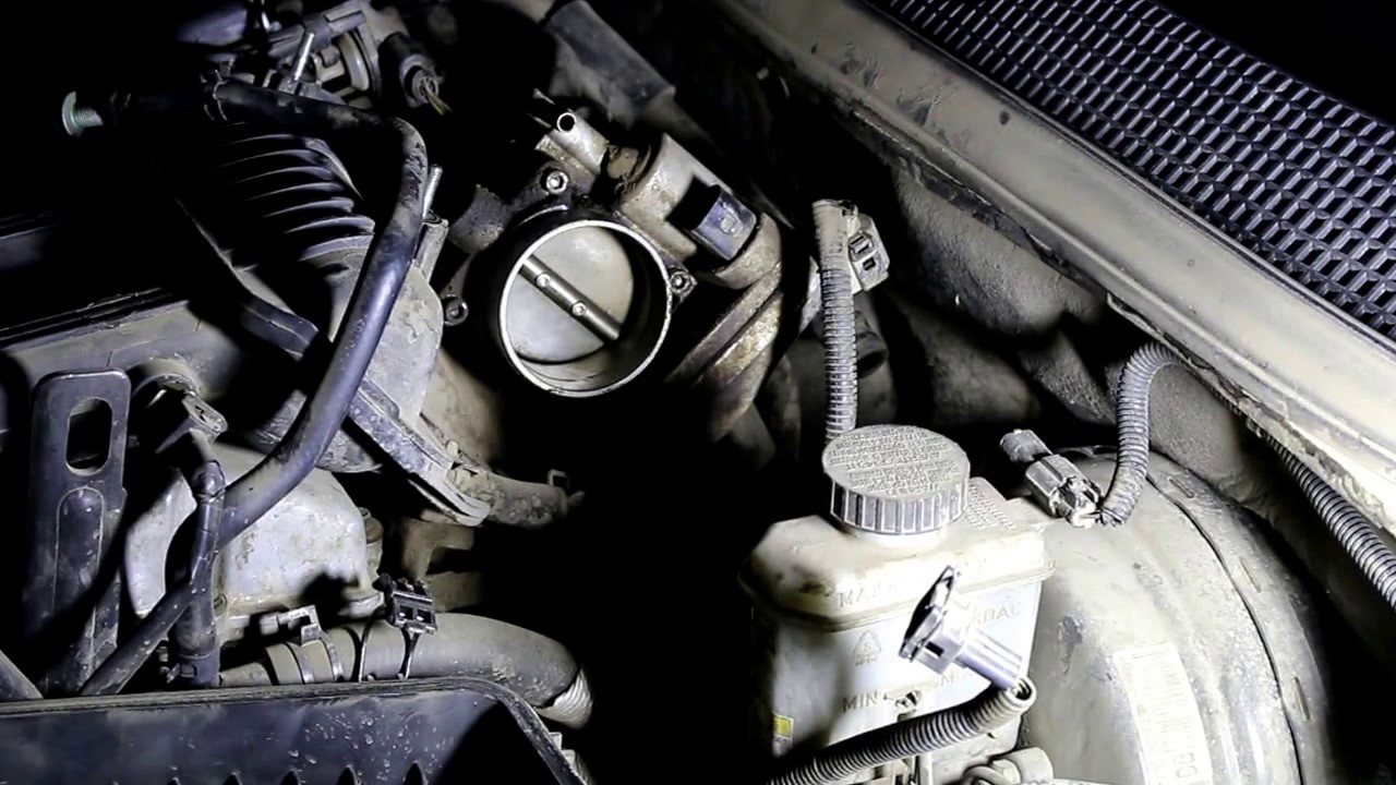 Chevrolet Epica Шевроле Эпика 2008 года Моем дроссельную заслонку