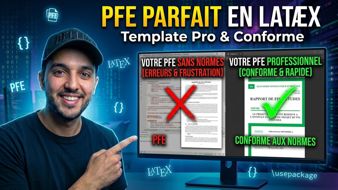 Rédiger un rapport de PFE avec LaTeX avec une template professionnelle conforme aux normes