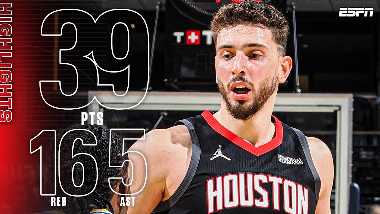 Alperen Sengun drops 39-PT DOUBLE-DOUBLE to lead Rockets to narrow win over Pacers 🚀 | NBA on ESPN