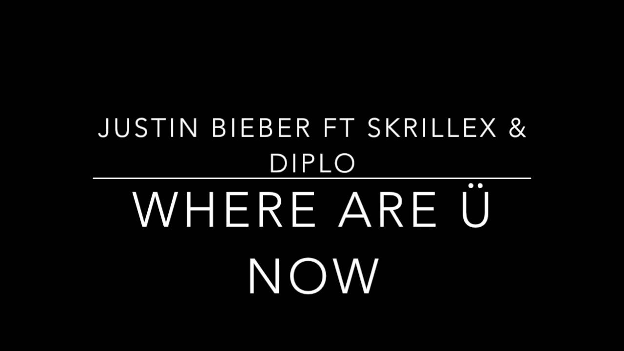 Justin Bieber ft Skrillex & Diplo - Where Are Ü Now Empty Arena
