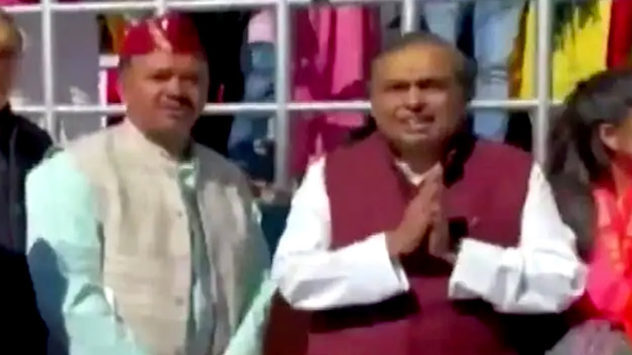 Mukesh Ambani Visits Kedarnath, Badrinath Dhams