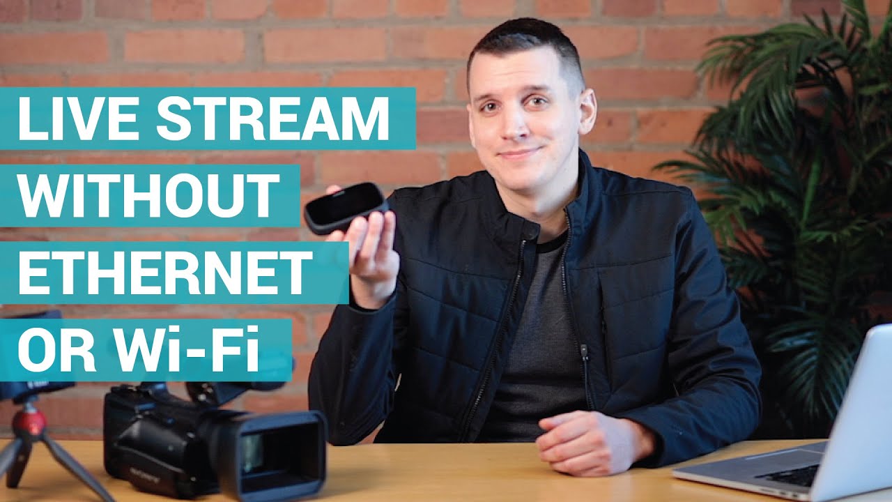 Прямая трансляция из удаленных мест: когда нет Ethernet или Wi-Fi
