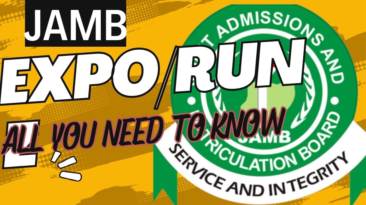JAMB EXPO/RUNZ 2026 - How to Pass Your JAMB 2026 Exam Easily
