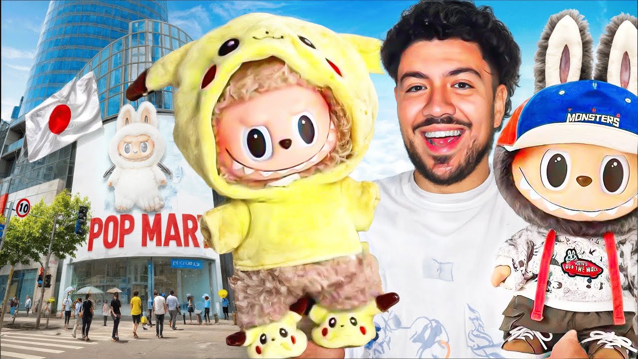 Я пошёл в крупнейший японский Popmart и купил это...