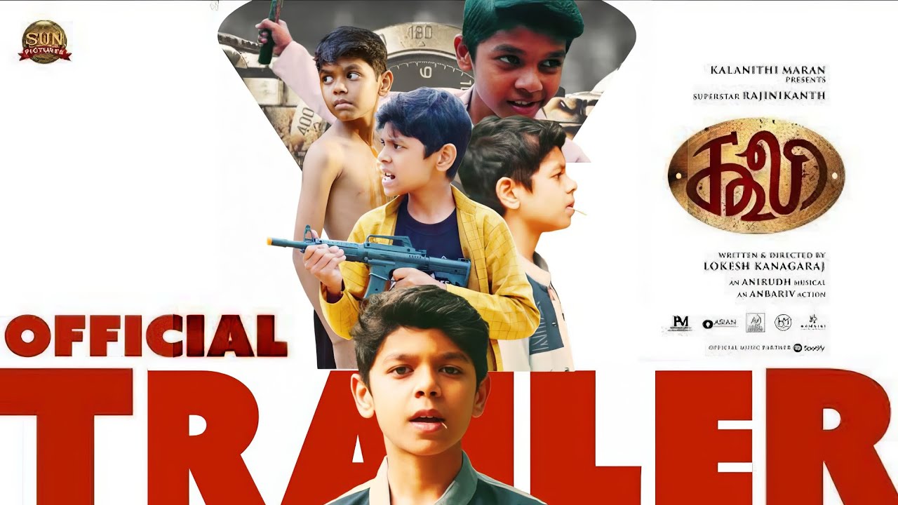Coolie - Official trailer | Superstar rajinikanth | Lokesh | Anirudh | sunpictures 