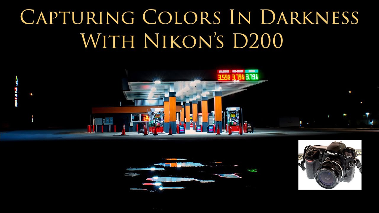 Capturing Colors In The Darkness With The Nikon D200 DSLR From 2005