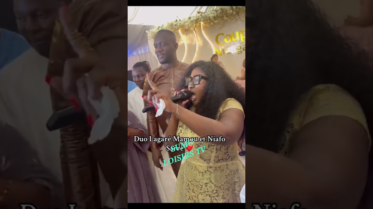 MARIAM BAH ET NIAFO SARRÉ DÎNER MARIAGE FAMILLE NIANGADOU 