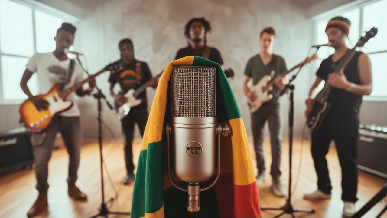 Reggae Drummer - Studio Rehearsal with Riddemption Band 