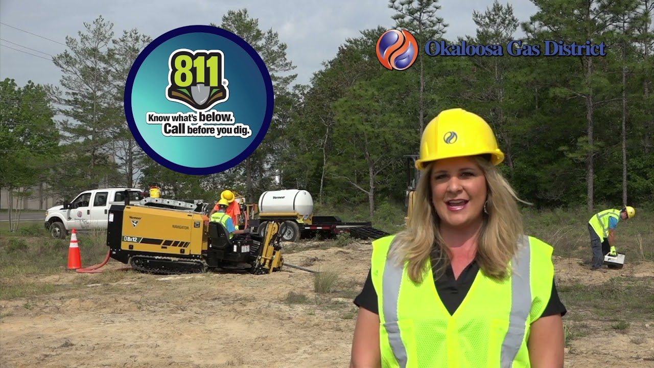 Call 811 Before you Dig! It's Free and the Law!