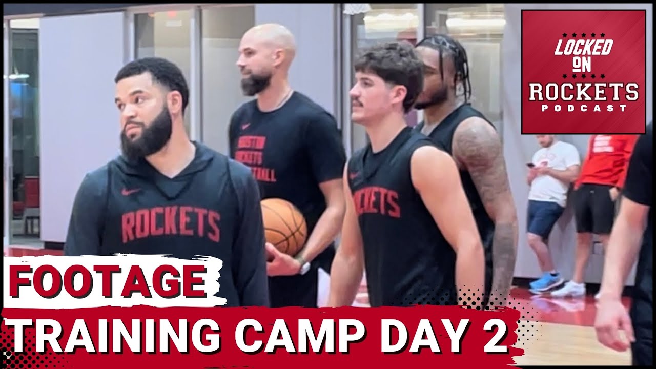 Houston Rockets Training Camp Drills: Alperen Sengun, Amen Thompson, Reed Sheppard & More