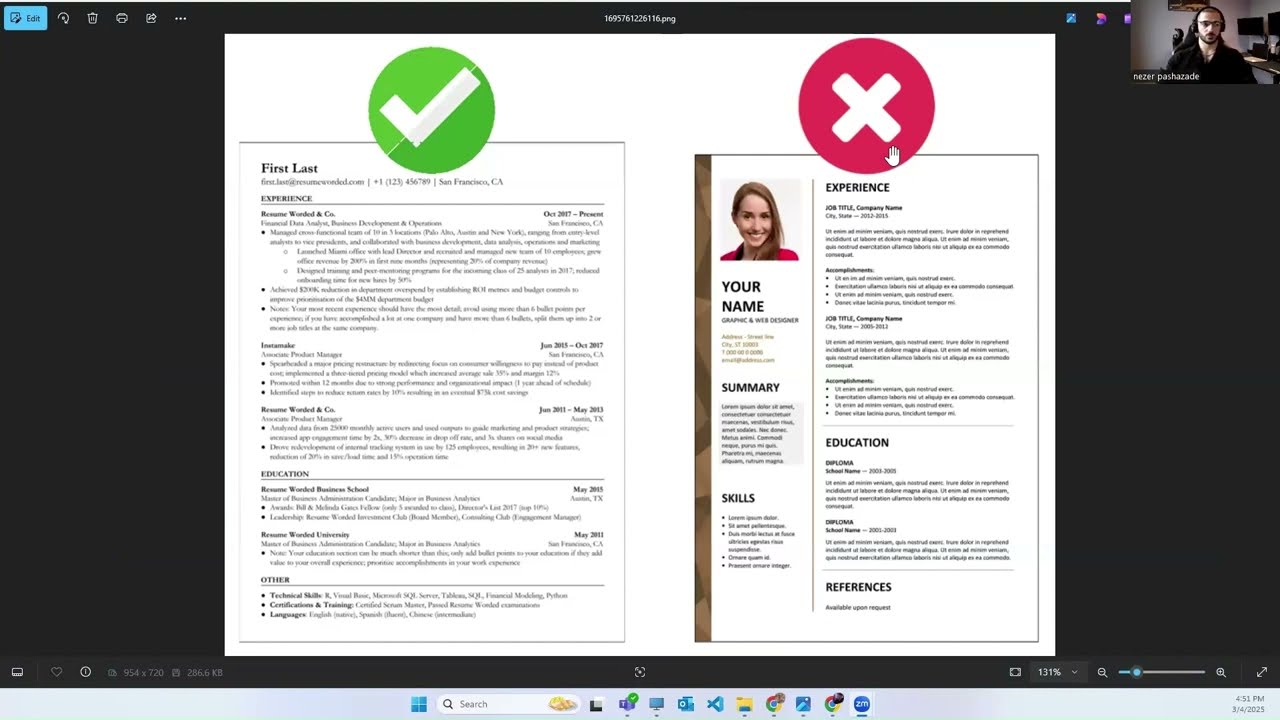 0-dan ATS Friendly CV Necə Hazırlanır? | Word Faylında Addım-addım CV Düzəltdik!