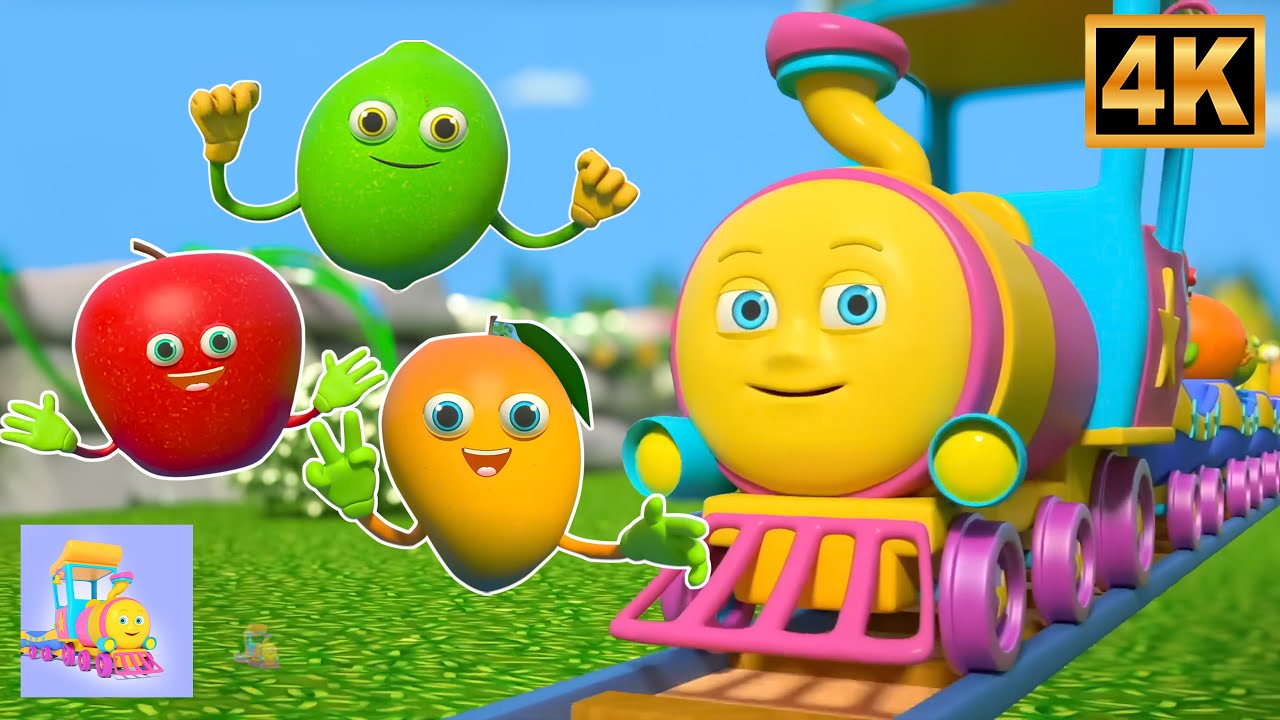 Fruchtiger Spaß mit Huffy Puffy | Kinder-Lernlied auf Deutsch