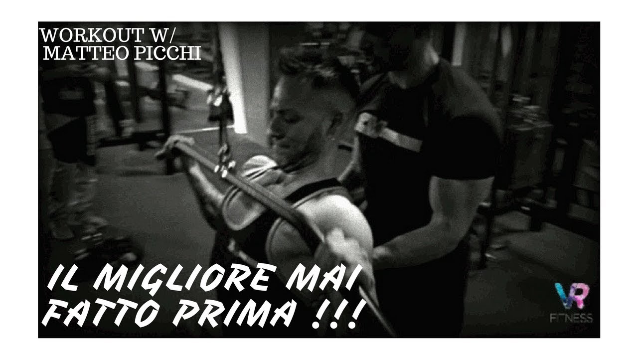 WORKOUT IN McFIT MILANO CON IL MIGLIOR COACH... ➡️MATTEO PICCHI 🔝