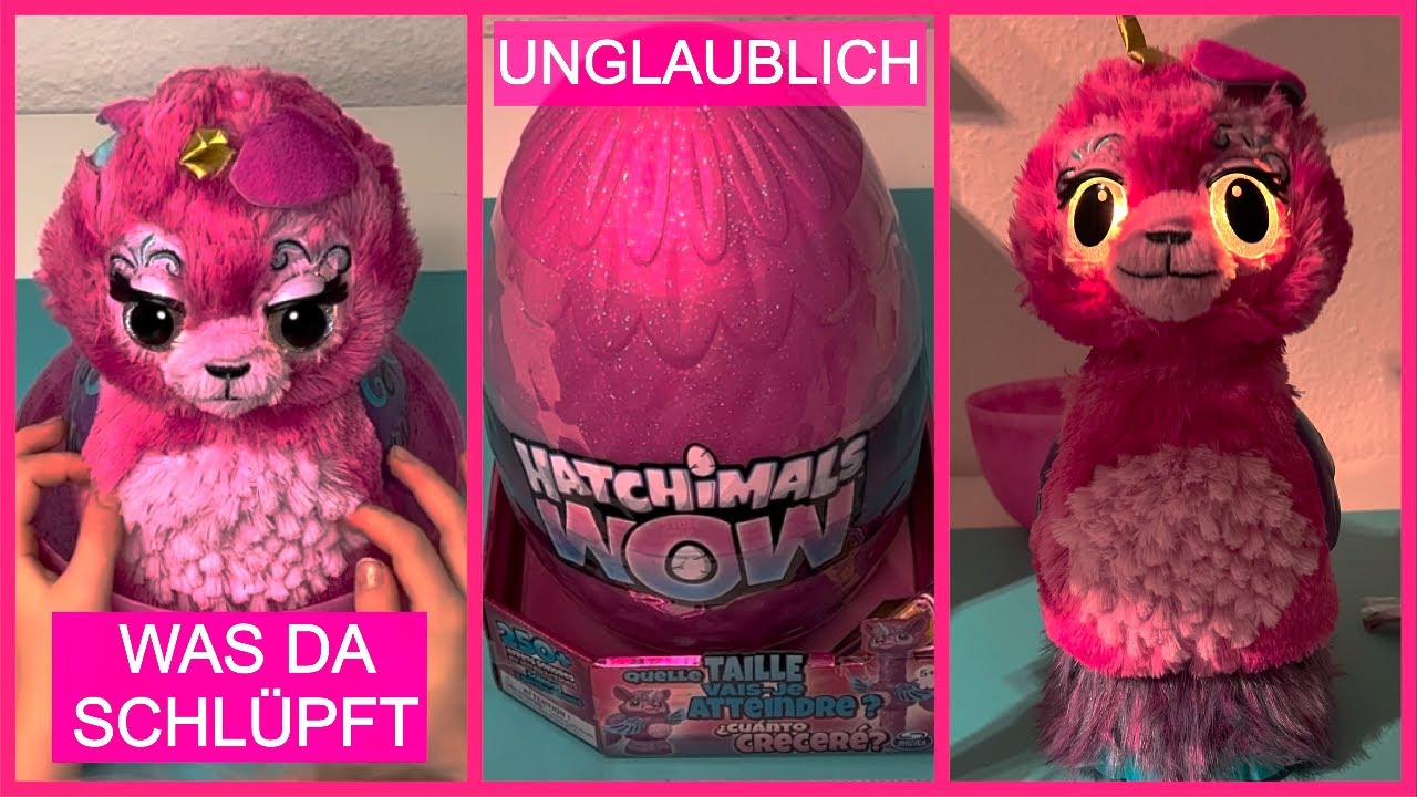 Hatchimals WOW - Interaktive Hatchimals Figur zum mehrfach Schl&uuml;pfen