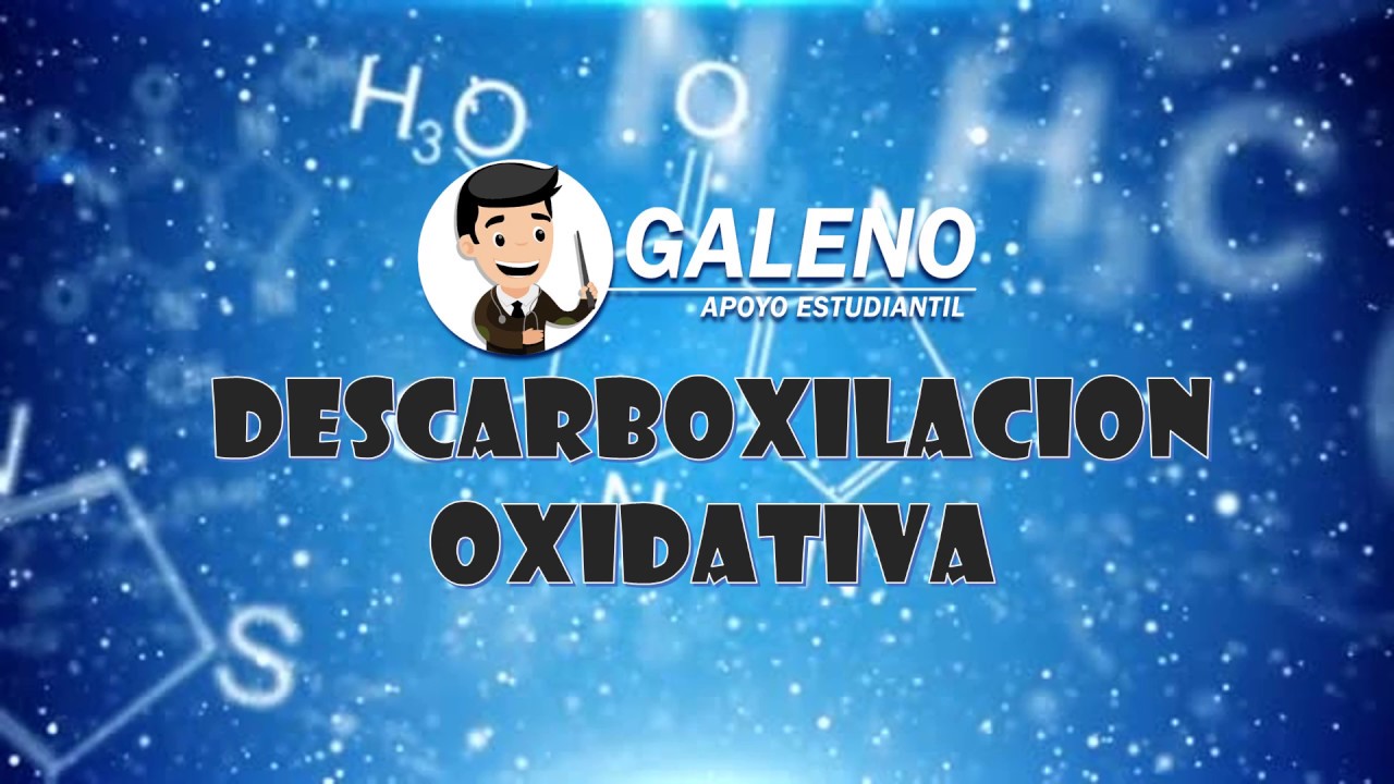 Descarboxilacion Oxidativa- Explicado paso a paso.