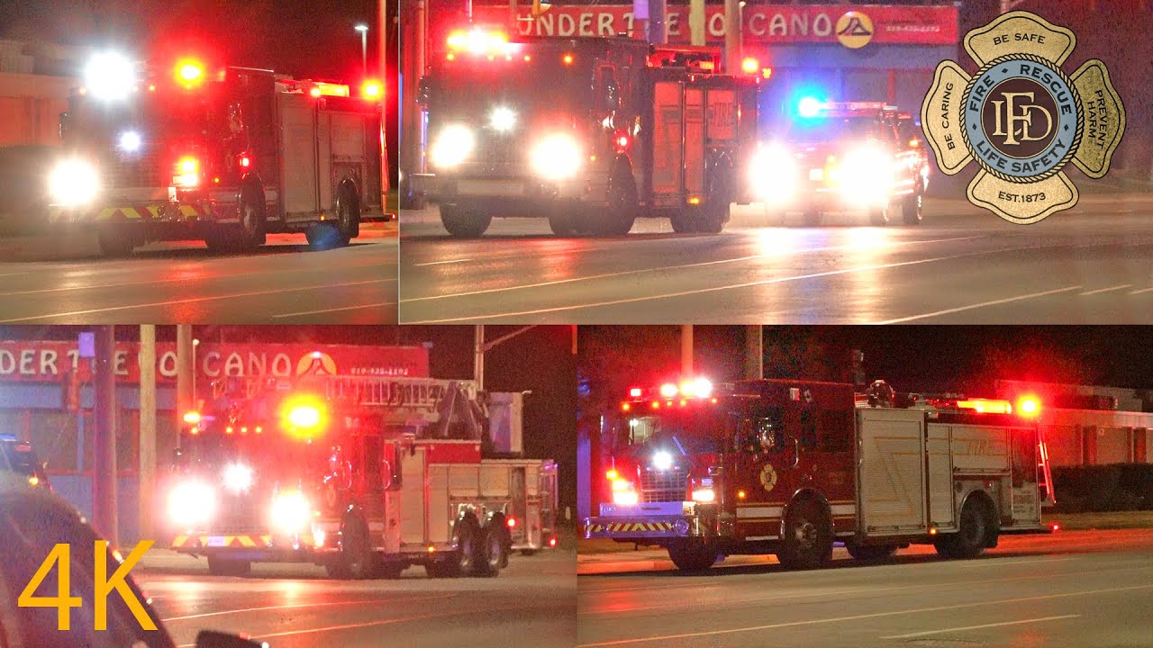 London Fire - E1, E6, C6, T6, E4 Responding
