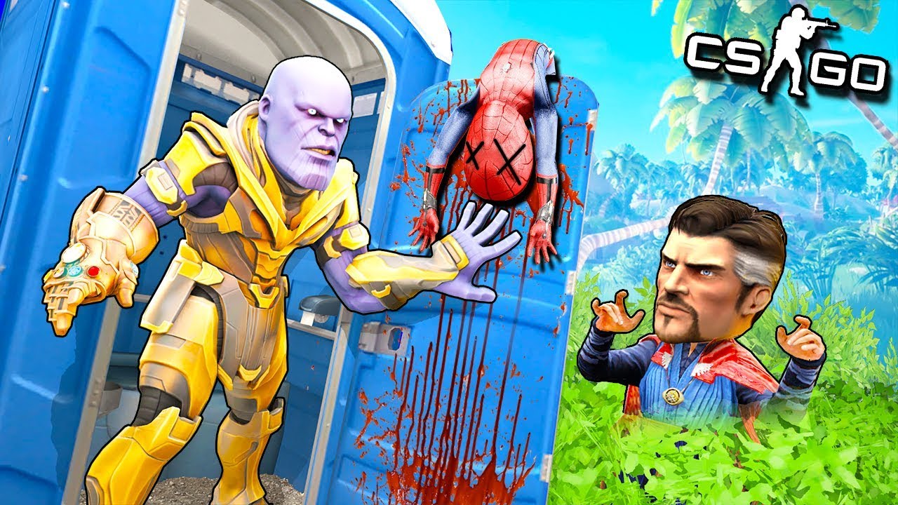 ОН УБИЛ ЧЕЛОВЕКА ПАУКА! ТРОЛЛИНГ МАНЬЯКА В ОПАСНЫХ МЕСТАХ - МАНЬЯК В CS:GO (ВЕСЕЛЫЕ ПРЯТКИ В КС ГО)