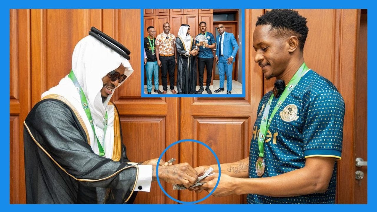 VIDEO: DIAMOND AKAMILISHA AHADI YAKE, AMKABIDHI DIARRA MILIONI 10 ZA KITANZANIA ALIZOMUAHIDI
